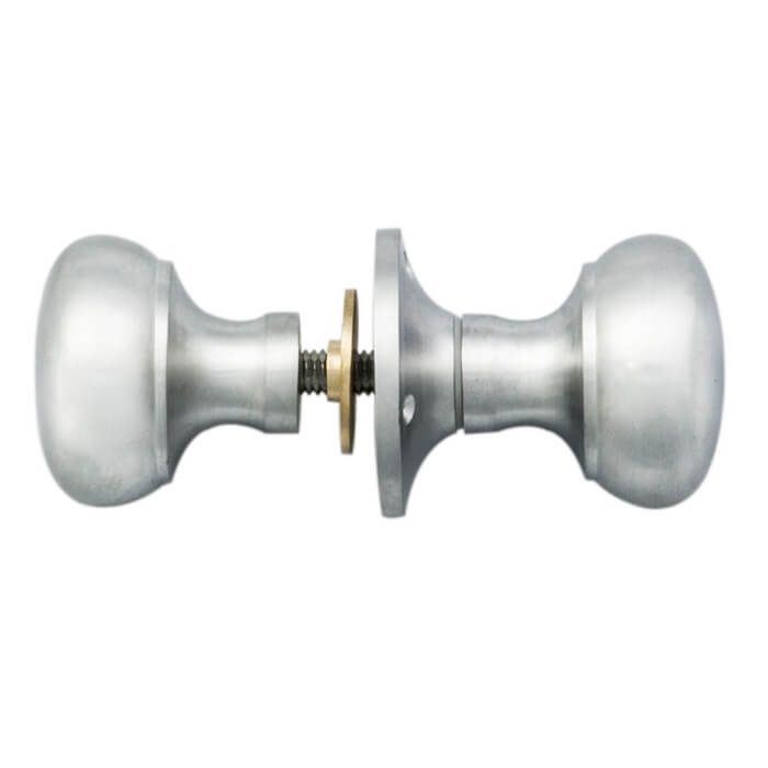 Carlisle Brass Victorian Large Mushroom-Shaped Rim Knobset