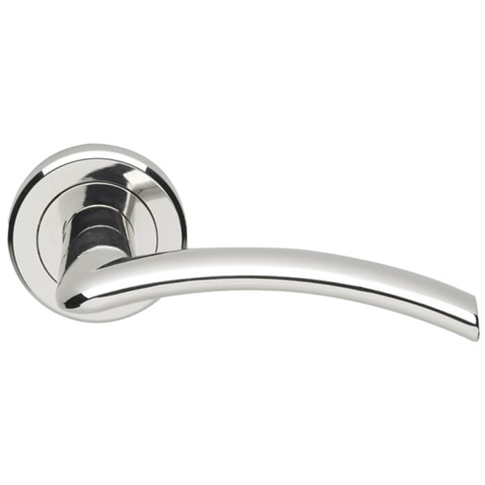 Carlisle Brass Serozzetta Tres Sleek Designer Lever on Round Rose