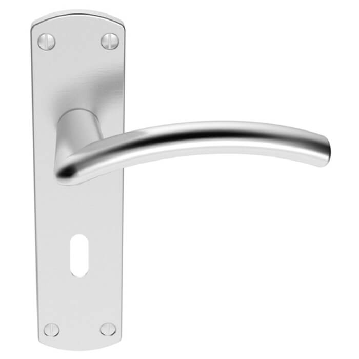 Carlisle Brass Serozzetta Tres Lever with Lock Profile on Backplate