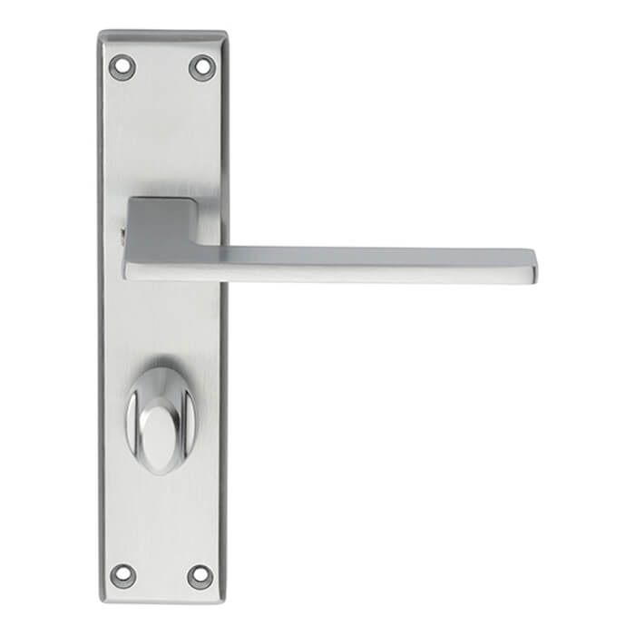 Carlisle Brass Serozzetta Zone Lever with Privacy Lock on Backplate