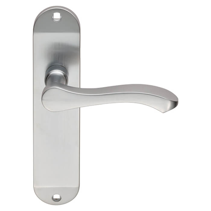 Carlisle Brass Serozzetta Geometric Lever on Latch Backplate
