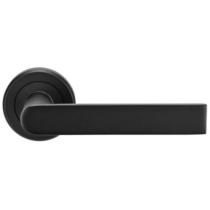 Carlisle Brass Serozzetta Edge Heavy-Duty Rectangular Lever on Round Rose