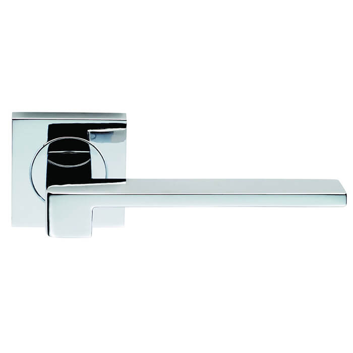 Carlisle Brass Serozzetta Equi Lever Handle on Square Rose