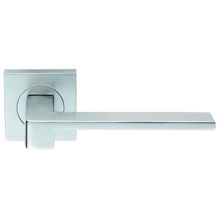 Carlisle Brass Serozzetta Equi Lever Handle on Square Rose
