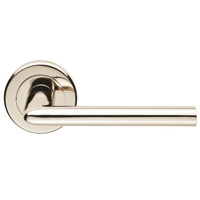 Carlisle Brass Serozzetta Dieci Lever Handle on Round Rose