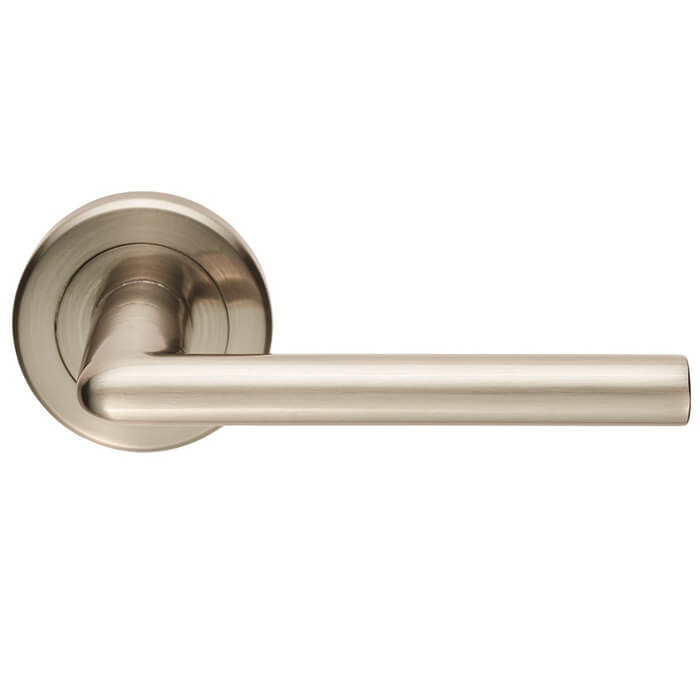 Carlisle Brass Serozzetta Dieci Lever Handle on Round Rose