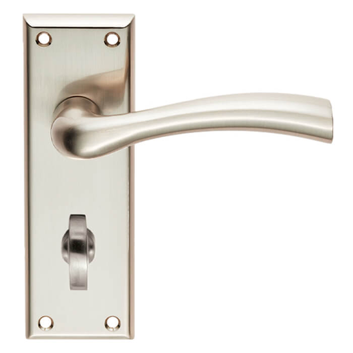 Carlisle Brass Serozzetta Cinquanta Bathroom Lever Handle with Privacy Lock