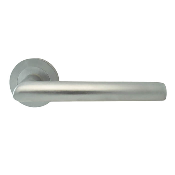 Carlisle Brass Serozzetta Morado Lever Handle on Round Rose
