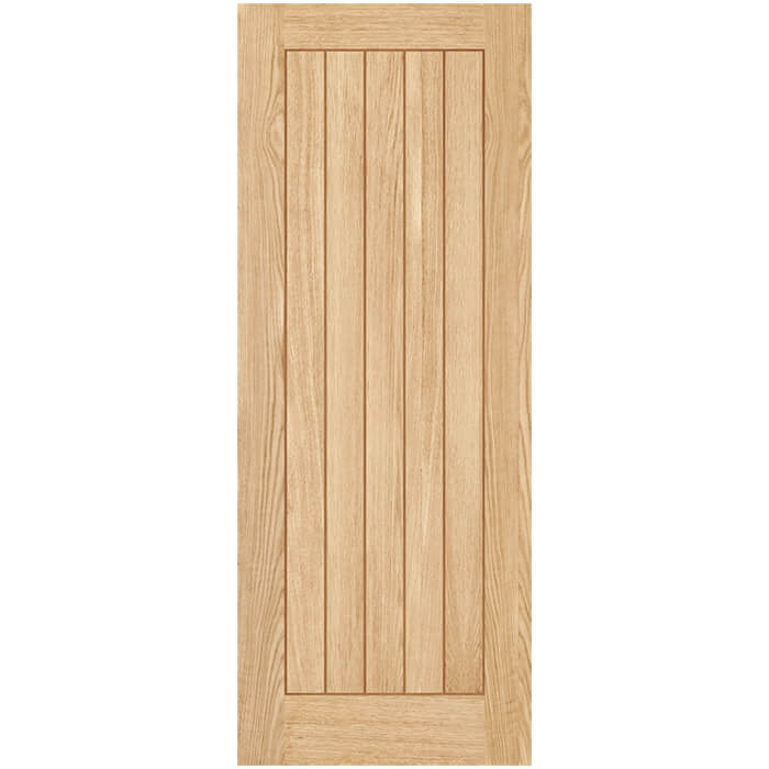 Joseph Miles Suffolk Internal Fire Door with 5 Panel - Prefinished Oak