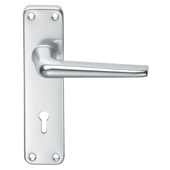Carlisle Brass Eurospec Aluminium Lever on Backplate