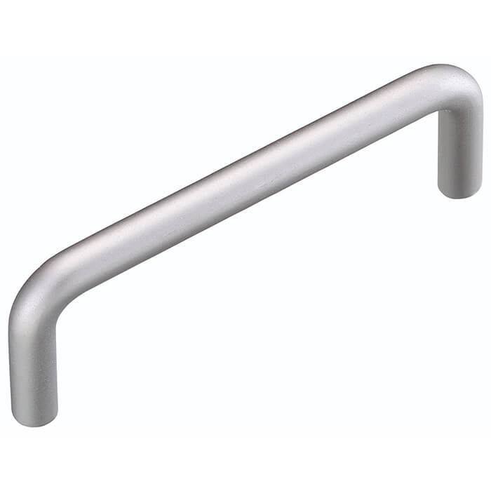 Joseph Miles Satin Anodised Aluminium D-Shape Round Bar Cabinet Pull Handle