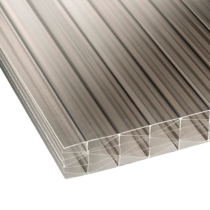 Storm 25mm Multiwall Polycarbonate Sheet Bronze - 1250mm Width