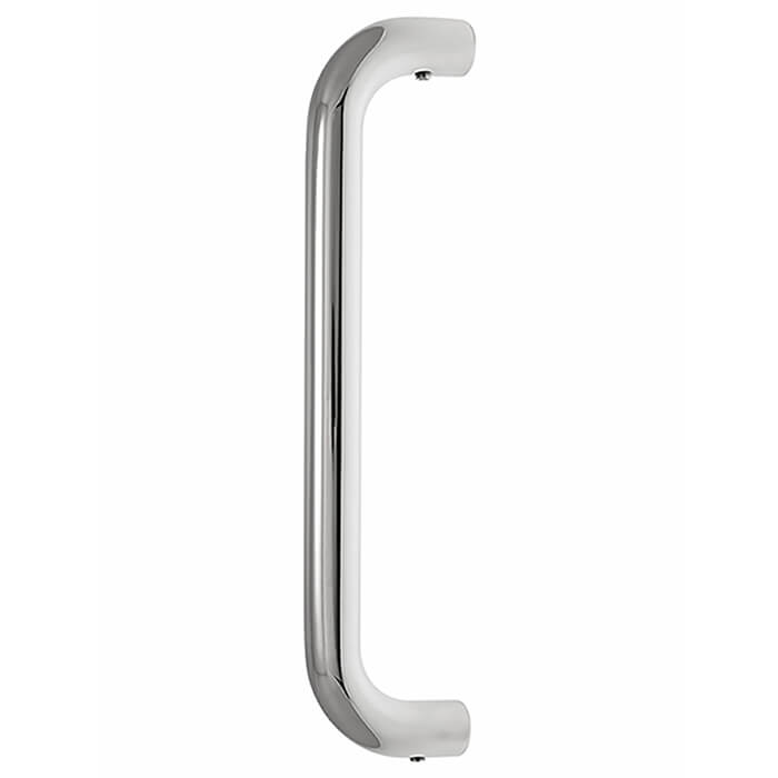 Joseph Miles Polished Stainless Steel 19mm D Shape Round Bar Pull Handle
