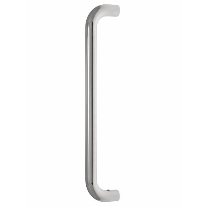 Joseph Miles Polished Stainless Steel 19mm D Shape Round Bar Pull Handle