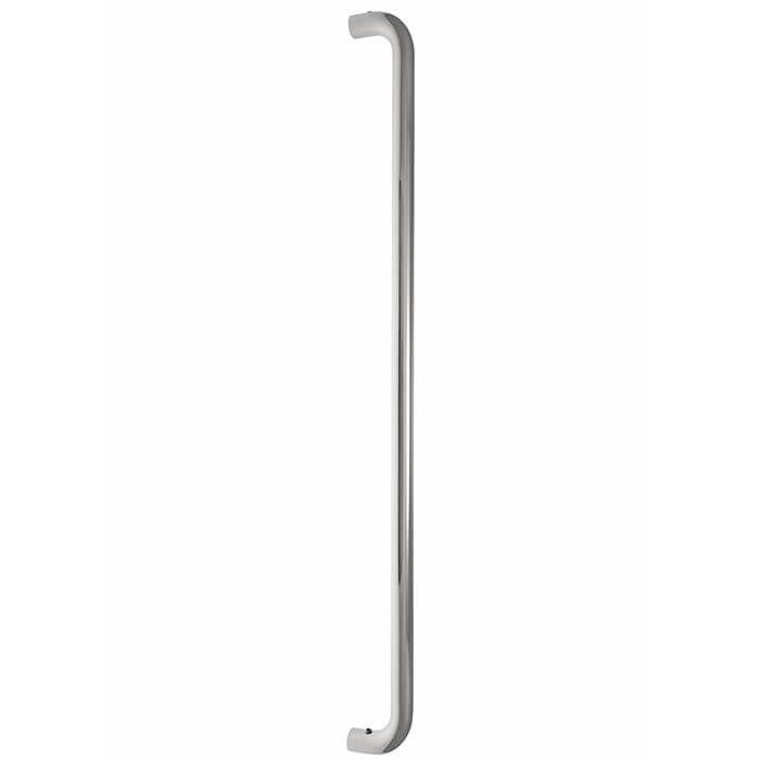 Joseph Miles Polished Stainless Steel 19mm D Shape Round Bar Pull Handle