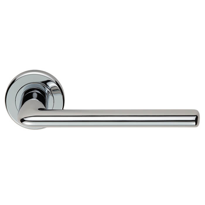 Carlisle Brass Serozzetta Manon Slender Straight Lever on Rose