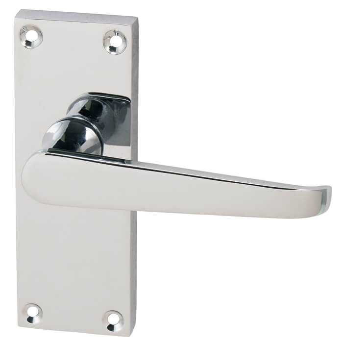 Joseph Miles Victorian Traditional Lever Handle on Latch Backplate