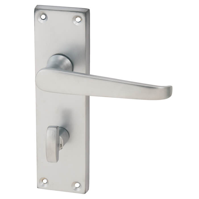 Joseph Miles Victorian Traditional Bathroom Lever Handle with Privacy Lock