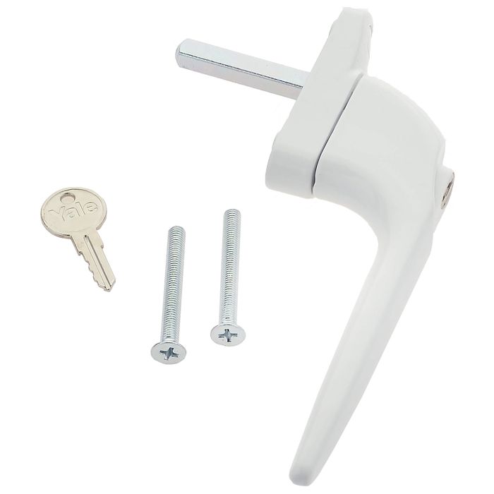 Crystal 1 Obscure Glass Triple Glazed uPVC Window - White