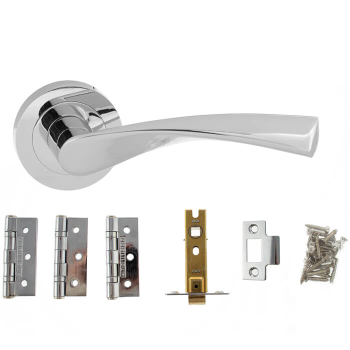 Atlantic Aqua Door Handle Pack - 2.5 Inch Latch