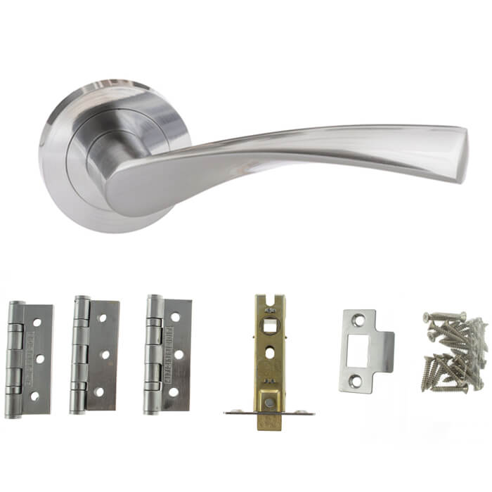 Atlantic Aqua Door Handle Pack - 2.5 Inch Latch