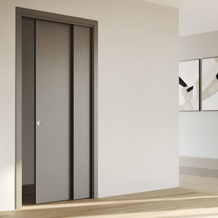 Atlantic Ermetika EvoKit Staffetta Telescopic Pocket Door System - 180mm Wall Thickness