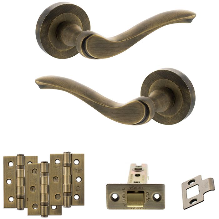 Atlantic Old English Warwick Door Handle Pack