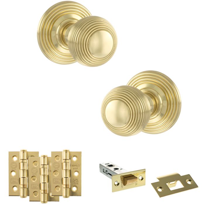 Atlantic Old English Rippon Knob Door Handle Pack