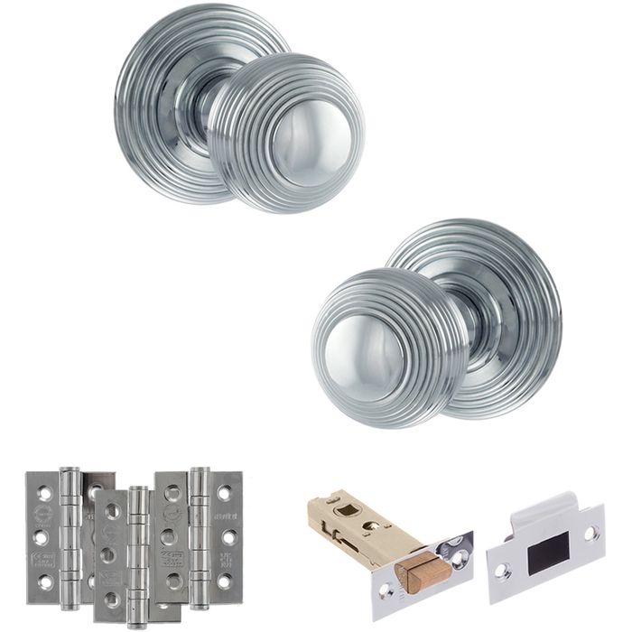 Atlantic Old English Rippon Knob Door Handle Pack