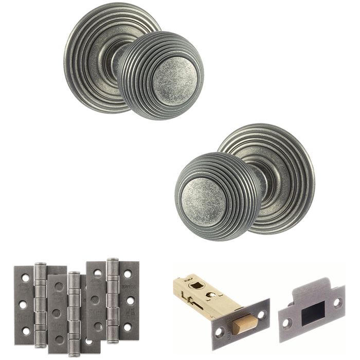 Atlantic Old English Rippon Knob Door Handle Pack