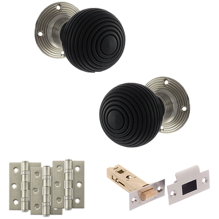 Atlantic Old English Whitby Door Knob Handle Pack