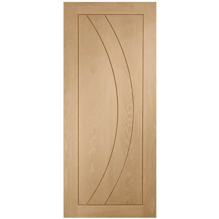 P M Mendes Sorrento Internal Door with 3 Panel - Prefinished Oak