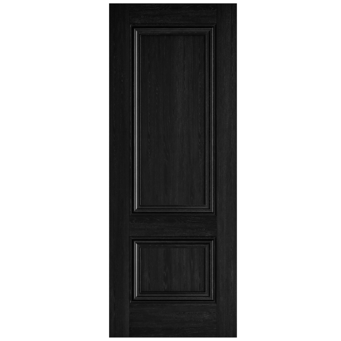 JB Kind Burghley Internal Door with 2 Panel - Prefinished Black
