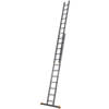 Werner Box Section Double Extension Aluminium Ladder small Image 4