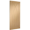 XL Joinery Pesaro Un-Finished Oak 5-Panels Internal Fire Door small Image 4