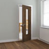 JB Kind Emral Pre-Finished Walnut 5-Panels 1-Lite Internal Glazed Door small Image 4