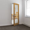 JB Kind Thames Un-Finished Oak 1-Lite Internal Glazed Fire Door small Image 4