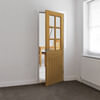 JB Kind Thames Pre-Finished Oak 1-Panel 6-Lites Internal Glazed Door small Image 4