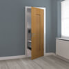 JB Kind Axis Pre-Finished Oak 1-Panel Internal Door small Image 4