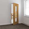 JB Kind Axis Pre-Finished Oak 1-Lite Internal Glazed Door small Image 4