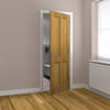 JB Kind Derwent Un-Finished Oak 4-Panels Internal Door small Image 4