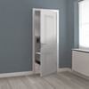 JB Kind Hardwick White Primed 2-Panels Internal Door small Image 4