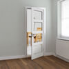 JB Kind Cayman White Primed 4-Lites Internal Glazed Door small Image 4