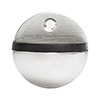 Deanta Oval Door Stop - Satin Stainless Steel small Image 4