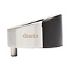 Deanta Sloped Door Stop - Satin Stainless Steel small Image 4