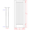 XL Joinery Suffolk Original Pre-Finished Oak Internal Fire Door small Image 4