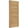 XL Joinery Palermo Essential Pre-Finished Oak 7-Panels Internal Fire Door small Image 4