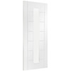 XL Joinery Palermo White Primed 7-Panels 1-Lite Internal Glazed Door small Image 4