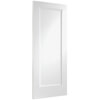 XL Joinery Pattern 10 White Primed 1-Panel Internal Door small Image 4