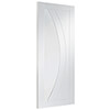 XL Joinery Salerno White Primed 3-Panels Internal Door small Image 4